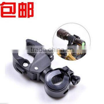 Bicycle Cycling Mount Clamp Clip Flashlight LED Torch Lamp Light Bracket Stand Holder