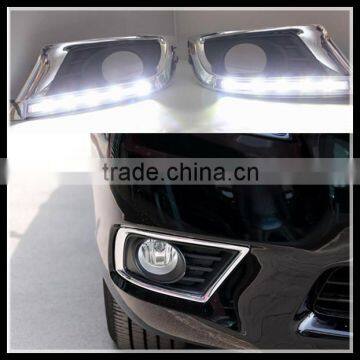 gloss or matt style led fog light lamp car drl daytime running light for toyota camry 2010-2011 with turn off dimmer function