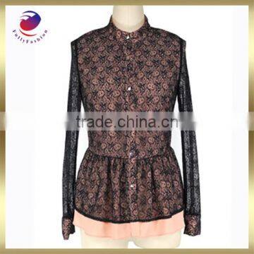 Autumn new bud silk garment blouse ladies