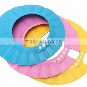 Hot selling 2014 baby eye protection baby shower cap