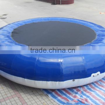 2015 hot summer cheap inflatable water trampoline