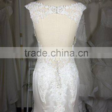 (MY20151223A) MARRY YOU A Line Open Back Wedding Dress 2016 Most Popular photo-6