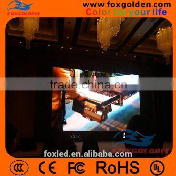 2016 foxgolden shenzhen led indoor display screen for p6 smd