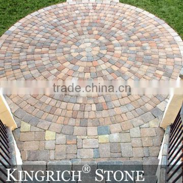 Out door paving stone cube stone