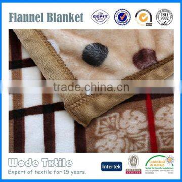 Wholesale knitted plaid throw blanket Spain