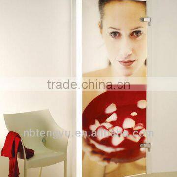 Fashionable Glass Swing Door System