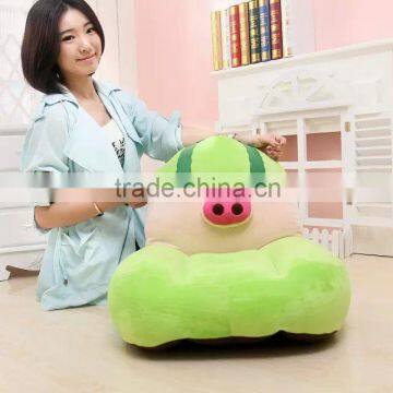 Lovely Cartoon Animal Model Mcdull Piggy Kids' Lazy Small Plush Soffa photo-4