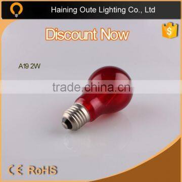 e27 led 360 degree 2W new style led filament bulb dimmable A60 ,