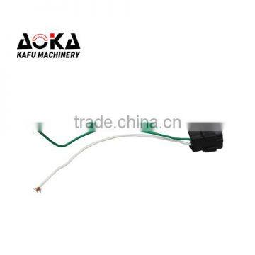 Excavator spare parts SK-6E solenoid valve adaptor plug with 2 lines