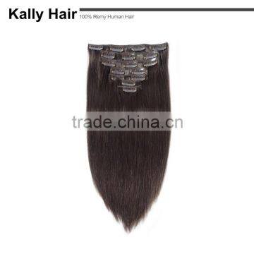 cheap hair extensions clip in full head, hair extension clip in human hair