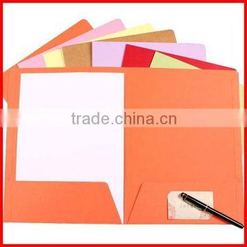 Custom Unique Design Color Paper File Folder Wholesale