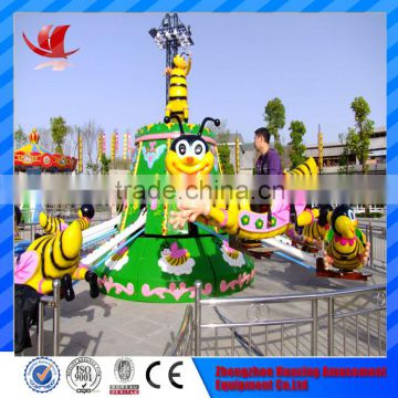 Mini amusement cheap carousel rides bee rides for sale