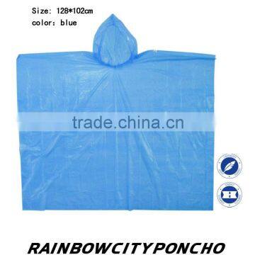 Durable PE raincoat rain cape poncho