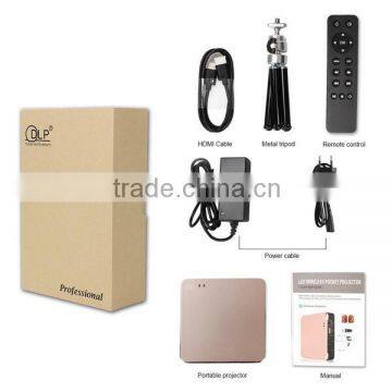 DLP Projector HDP200 Mini Tripod hd Projector Electronic Toy Gift photo-5