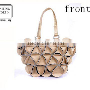 2016 stylish PU leather lady hand bag