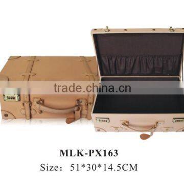 High Quality Portable Leather Luggage Suitcase