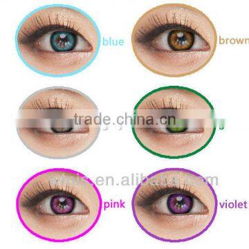 korea Naty Swan 1 year big diameter contact lens beauty eye color contact lenses