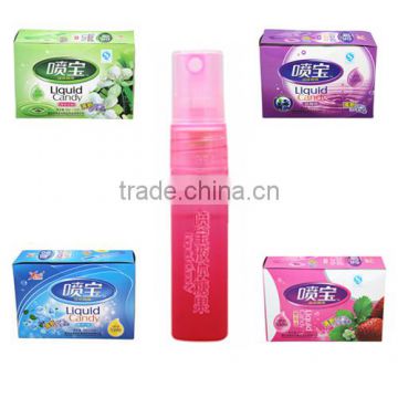 Fresh spray new multi-flavor bubble liquid candy VC-L040