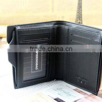 New Mens Leather Wallet ID Credit Card Holder Clutch Bifold Coin Purse photo-5
