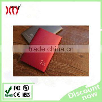 2016 Hot Sale Dual USB Mobile Charger Ultra Slim Portable Powerbank 20000mah photo-5