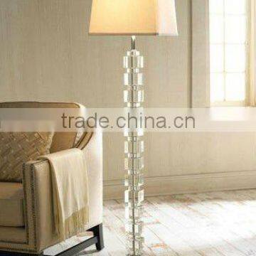 Home decoration Tall crystal table lamp