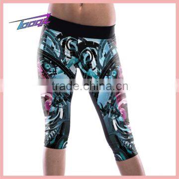 Custom colourful cropped trousers Sublimation