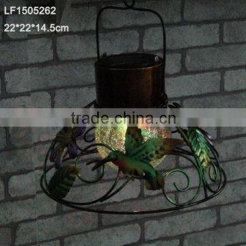 Led indoor cast iron glass lighting