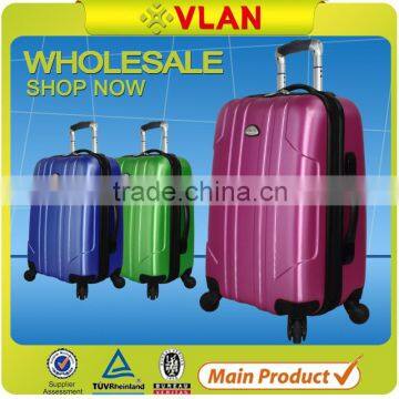 guangzhou light weight travel tow trolley bag suitcase