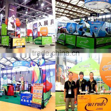 Printed Flag Banner Frame Barrier photo-6