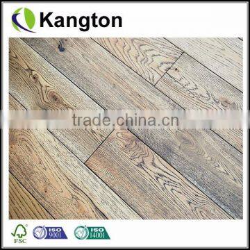 Prefinished Lacquered Tiger Oak Solid Wood Flooring