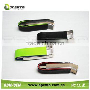 Bright and fashional usb disk with 4 kind light source blue/yellow/red/ usb flash drive model 2.0