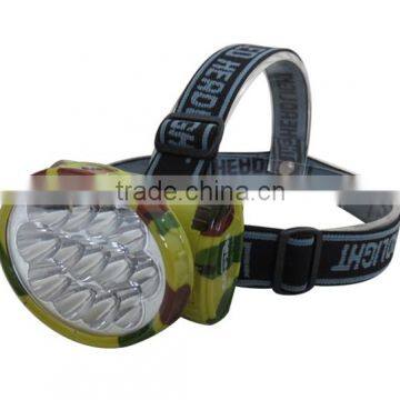 Waterproof super bright light cheap led headlamp plastic custom logo cheap moving head lights LED