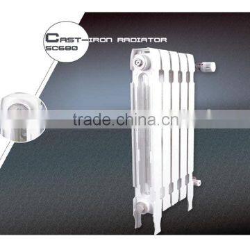 white Household Cast iron radiator