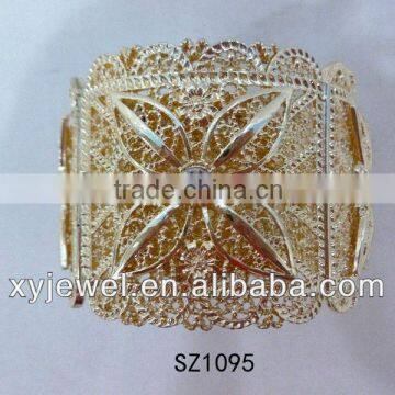 2013 new design gold bangle bracelets wholesale crystal diamond bracelet