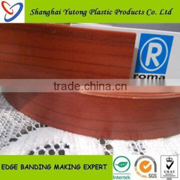 Yutong melamine/pvc/mdf edge banding tape