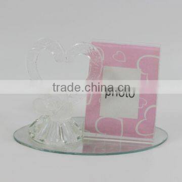 wholesale transparent clear glass picture frame