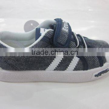 new school children injection shoe on canvas upper