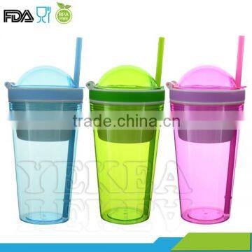 Clean Snack & Drink 2 in 1 Travel Tumbler Cups Snacking On The Go photo-5