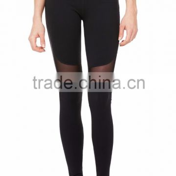 China Active Wear Clothing Manufacturer Mesh Yoga Leggings