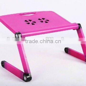 Portable Cooling Aluminum laptop table