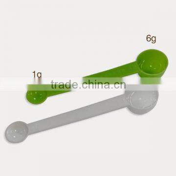 Plastic Measuring Spoon plastic coffee spoon double spoon