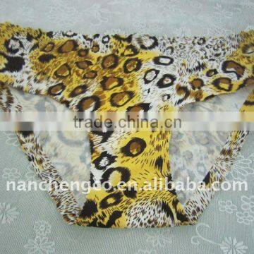 New fashion tiger print girls seamless panty