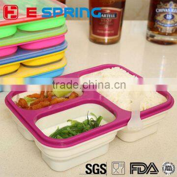 Portable Microwave Bento Lunch Box Food Container Storage Box