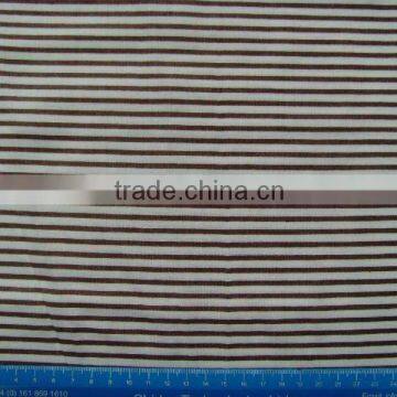 100% polyester striped fabric