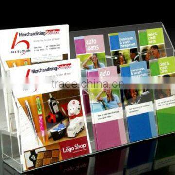 Tiered Acrylic Poster Card Display Organizer photo-5