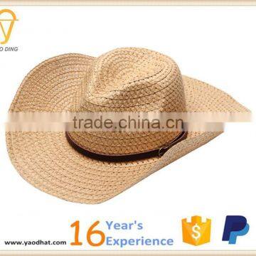 cheap unisex cowboy hats paper straw hats