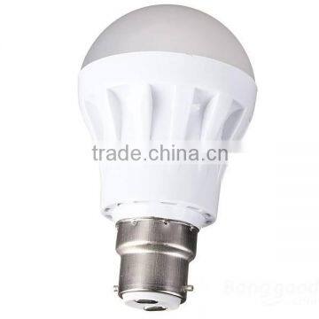 240v B22 3W plastic led corn light bulb-globe lamp with 6000K
