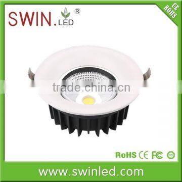 Hot sale high quality downlight Round Shape CRI>80 90-100lm/w 50w cob led downlight