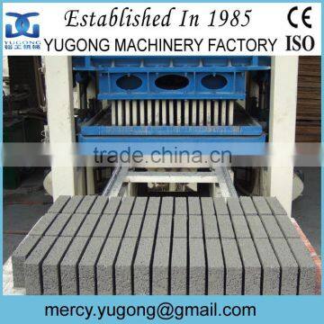 Best selling automatic cement concrete hollow bricks machine indian price