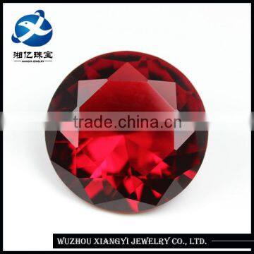 wholesales machine cut 5mm red AAAAA crystal glass beads